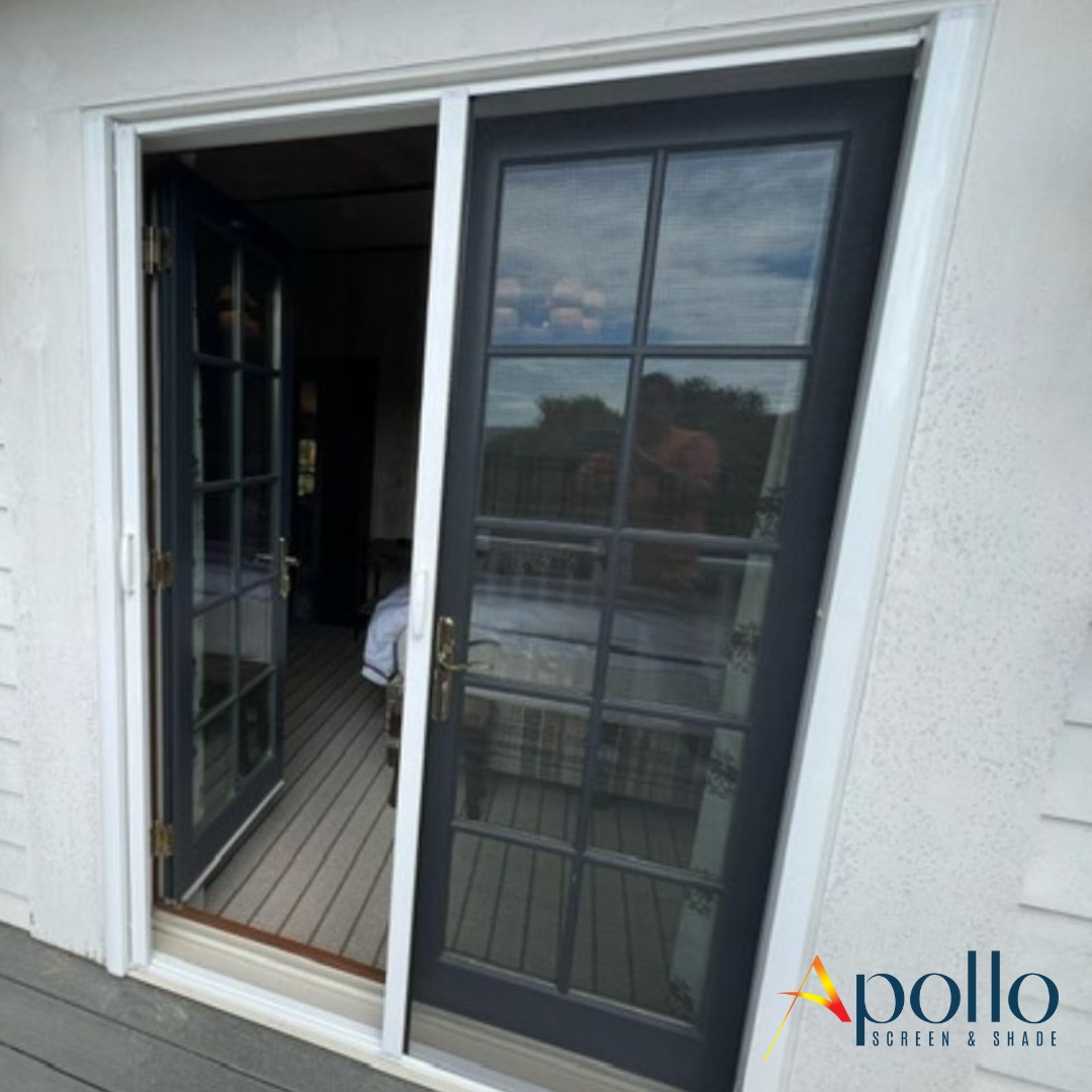 Breezy and Bug-Free Living with Apollo's French Retractable Screen Door.